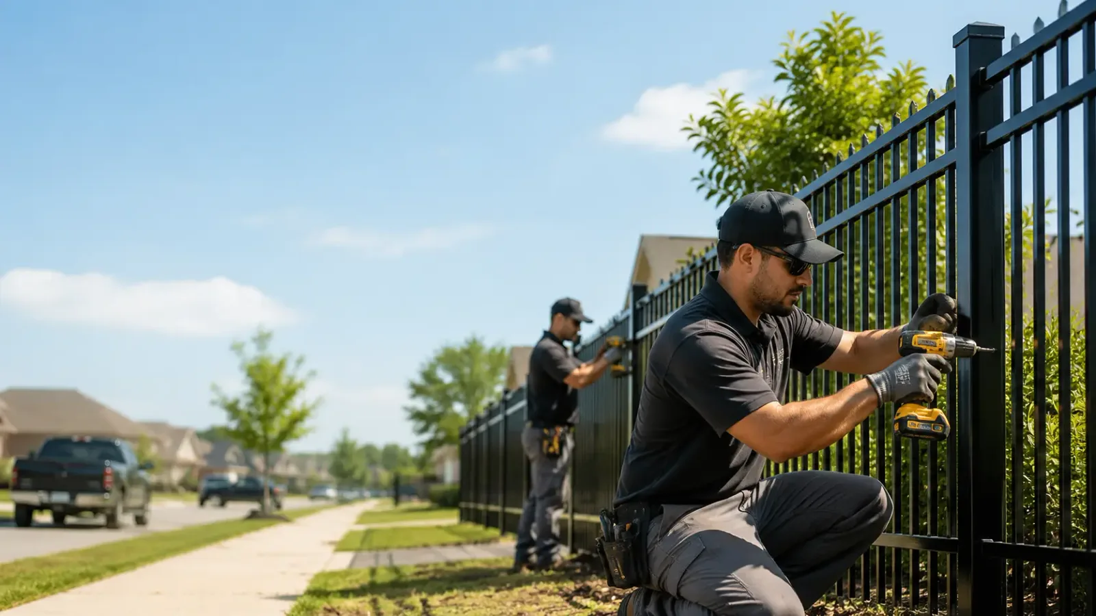 Metal Fence Installation in Nokesville, VA